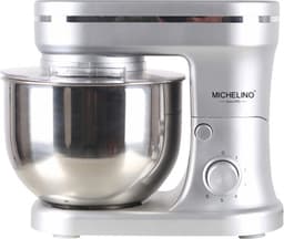 Michelino Keukenmachine 1200W - Inclusief Accesoires - 5L Mengkom - Zilver — thumbnail 3