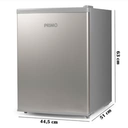 PRIMO PR154FR Tafelmodel Koelkast - 66L - E - Vrijstaand - Zilver — thumbnail 4