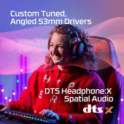 HyperX Cloud III Gaming Headset - PC, PS5, Xbox Series X|S - Nintendo, Steamdeck - (White/Pink) — thumbnail 2