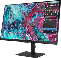 Samsung ViewFinity S80TB - LS27B800TGUXEN - 4K Thunderbolt Monitor - RJ45 - USB-Hub - Ergonomisch - 27 inch — thumbnail 9