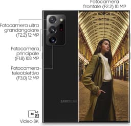 Samsung Galaxy Note20 Ultra - 256GB - 5G - Zwart — thumbnail 8