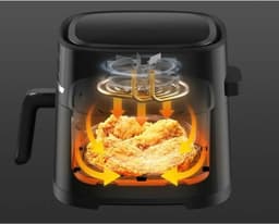 Xiaomi Airfryer - Heteluchtfriteuse - 6.5 Liter - 1500 Watt - Zwart — thumbnail 19
