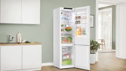 Bosch Serie 4 KGN392WCF - Vrijstaande koel-vriescombinatie - Total NoFrost; Nooit meer ontdooien - Zeer stil - VitaFresh XXL 0°C: houd etenswaren langer vers met extra ruime vershoudlades - Wit — thumbnail 6