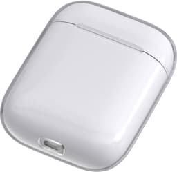 Hoesje geschikt voor Airpods 1 / Airpods 2 - Schokbestendig siliconen Case Silicone - Transparant — thumbnail 1