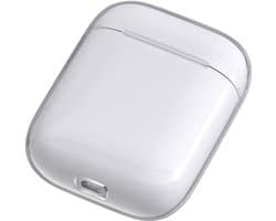 Hoesje geschikt voor Airpods 1 / Airpods 2 - Schokbestendig siliconen Case Silicone - Transparant