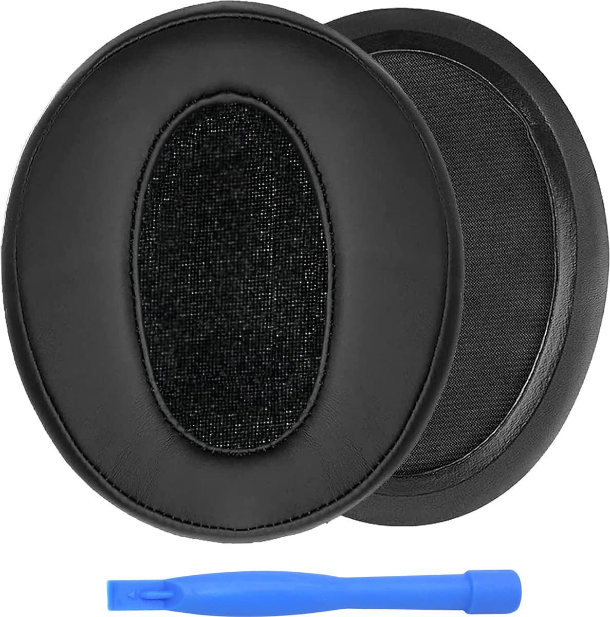 MMOBIEL Oorkussens voor Sennheiser HD 4.50BT, HD 4.50, HD 4.50BTNC, HD 4.50SE, HD 4.40BT, HD 4.30G, HD 4.20S, HD 458BT, HD 450, HD 450BT, HD 400S, HD 350BT Hoofdtelefoon – Zwart — afbeelding 1