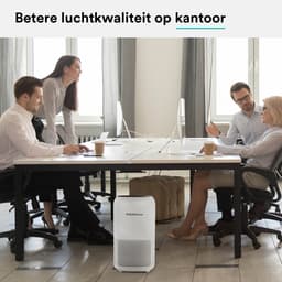 Rolfstone Air Balance XL Luchtreiniger – HEPA 13 + koolstoffilter – CADR 460 m³/u – Voor ruimtes tot 144 m² – Vermindert stof en pollen – 3 standen + turbo + slaapstand + automatische stand – Luchtkwaliteitsindicator — thumbnail 9