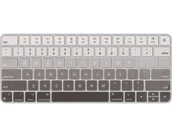 kwmobile QWERTY US Engels bluetooth toetsenbord stickers geschikt voor Apple Magic Keyboard keyboard stickers - Stickers laptop in wit / grijs / zwart