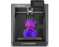 Flashforge Adventurer 5M High Speed 3D Printer 600mm/s Touchscreen – Gebruiksvriendelijk - Quick-Detach Nozzle - 220×220×220 mm - WiFi - Smart App