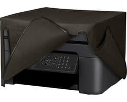 kwmobile hoes geschikt voor Epson Workforce WF-2930 - Beschermhoes voor printer - Stofhoes in donkergrijs