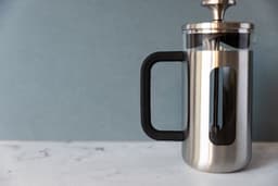 La Cafetière Pisa koffiezetapparaat van glas met roestbestendig, geborsteld stalen frame — thumbnail 5