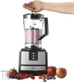 Trebs Keukenmachine - 2 snelheden - Meerdere accessoires - 99394 - Zwart RVS — thumbnail 5