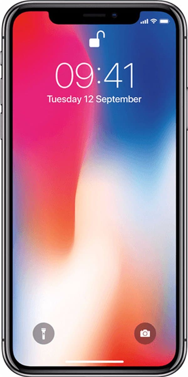 Apple iPhone X - 64GB - Spacegrijs — afbeelding 1