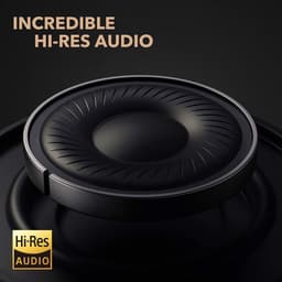 Soundcore by Anker Life Q30 Hybrid Active Noise Cancelling Headphones with Multiple Modes, Hi-Res Sound, 40H Playtime, Fast Charge, Soft Earcups, Bluetooth Headphones, Travel - Zwart — thumbnail 8