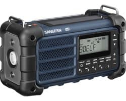 Sangean MMR-99 DAB+ en FM noodradio met Bluetooth, Blauw