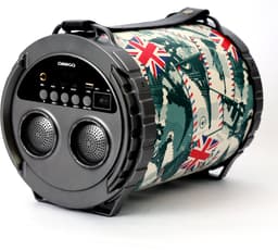 Platinet BAZOOKA Bluetooth V2.1 Luidspreker - 20W - Draadloos - Karaoke functie - Draagbare speaker - Zwart - Werkt op 3000mAh batterij — thumbnail 3