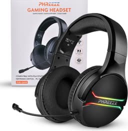 Draadloze Gaming Headset met Microfoon - 15 Uur Speeltijd - Ultra Low Latency - Geschikt voor Playstation 5 Slim, PS5 (Disc & Digital Edition) Headset Game Koptelefoon — thumbnail 1