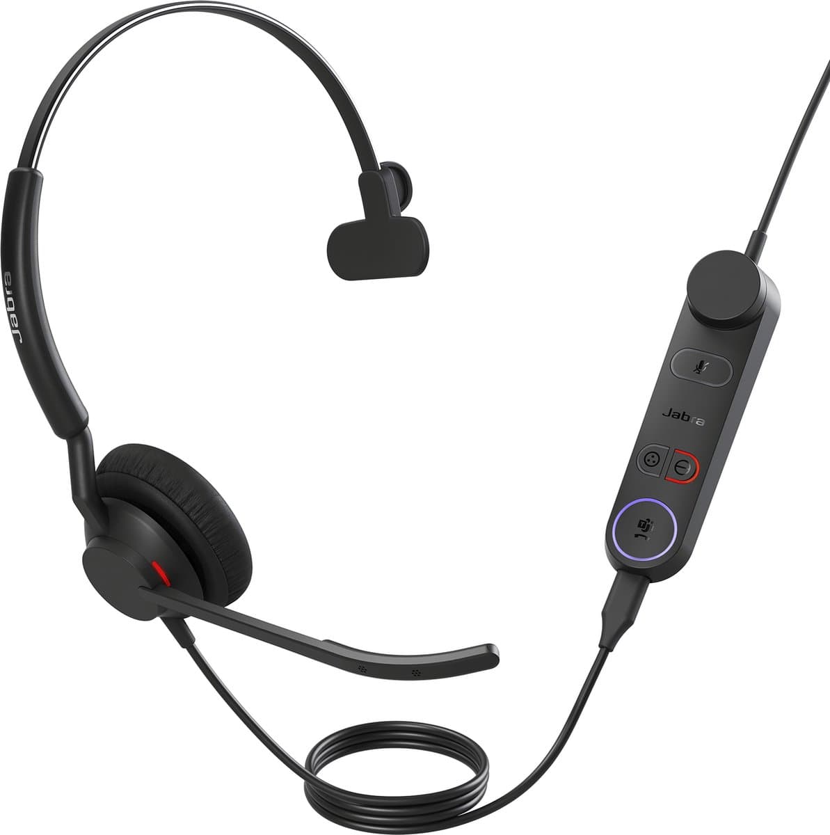 Jabra Engage 50 II Headset Bedraad Hoofdband Kantoor/callcenter USB Type-C Zwart — afbeelding 1