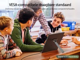 UPERFECT Portable Monitor 16" QHD 2560x1600P Draagbaar Monitor 100% sRGB 1500:1 IPS for Gaming/Design with VESA Mount for Laptop/Switch/MacBook — thumbnail 3