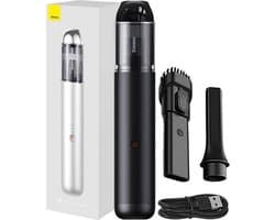 Baseus A3 - Premium Draadloze Kruimelzuiger geschikt voor in de Auto, Thuis of op Kantoor - Zwart