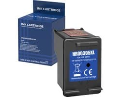 Inktcartridge geschikt voor HP 305XL zwart compatibel HP DeskJet 2700 2710 2720 2755 2800 2821 4200 4230 DeskJet Plus 4100 4120 4130 4140 Envy 6010 6020 6030 6400 Envy Pro 6400 6420 6455