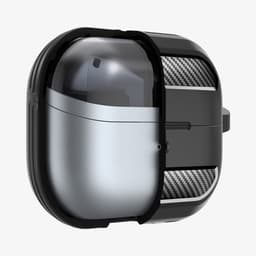 Spigen Rugged Armor Hoesje Geschikt voor Samsung Galaxy Buds 3 / 3 Pro Zwart — thumbnail 3