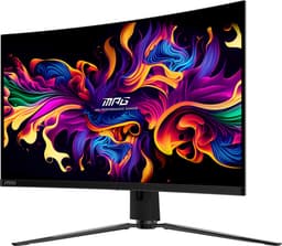MSI MPG 321CURX QD-OLED - 4K UHD Curved Gaming Monitor - 240hz - 32 inch - USB-C PD 98W — thumbnail 4