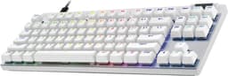 Logitech G Pro X TKL Rapid - Bedrade Gaming Toetsenbord - Qwerty US - Wit — thumbnail 2