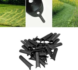 Grasmaaier Plastic Bladen - 100 Stuks voor Flymo Grasmaaiers Hover Vac/Micro Lite/Minimo/Mow n Vac — thumbnail 3