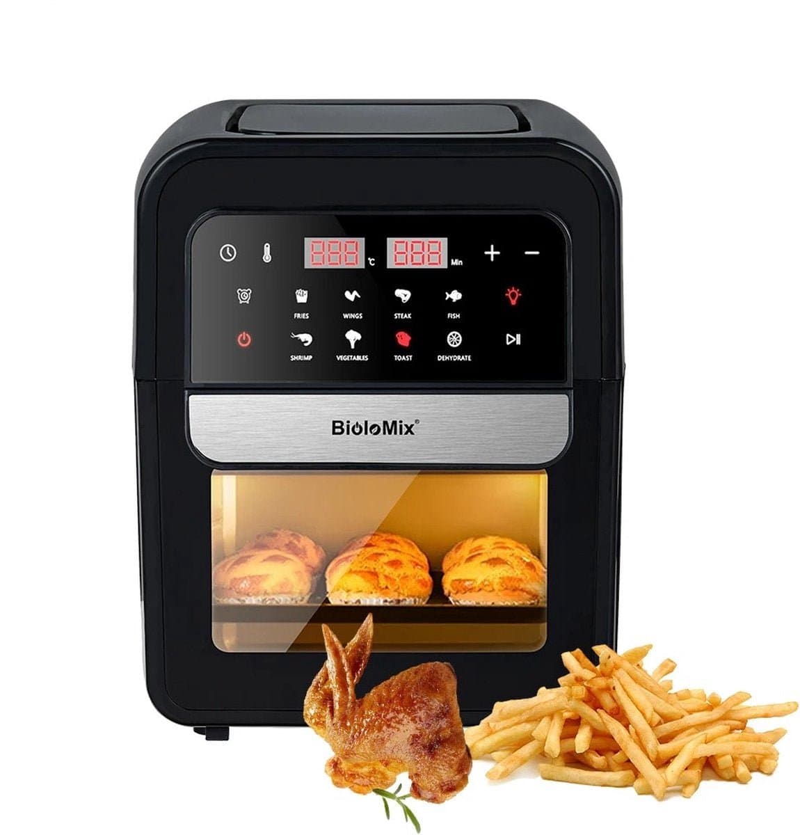 Elektrische Oven - Dehydrator - Touchscreen - 7L - 220-240V - 1400W — afbeelding 1