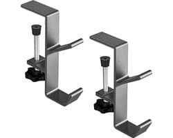 Selbro ® Twee Stuks Verstelbare Multifunctionele Tassenhouders voor Diverse Tafels en Bureaus