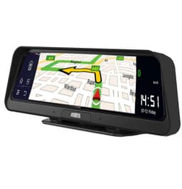 Dashcam voor Auto - 10” Android 8.1 Dashcam - IPS Touchscreen - ADAS Rijhulp - GPS Navigatie - WiFi - Dual Camera 1080P - Parkeermodus - G-Sensor - 4G 6m Camera aan de Achterkant - Zwart — thumbnail 1