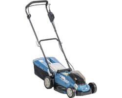 Accu Grasmaaier - Elektrische Grasmaaier - Gazon Onderhoud - Borstelloze Motor - 33 cm Snijdbreedte - Blauw en Zwart