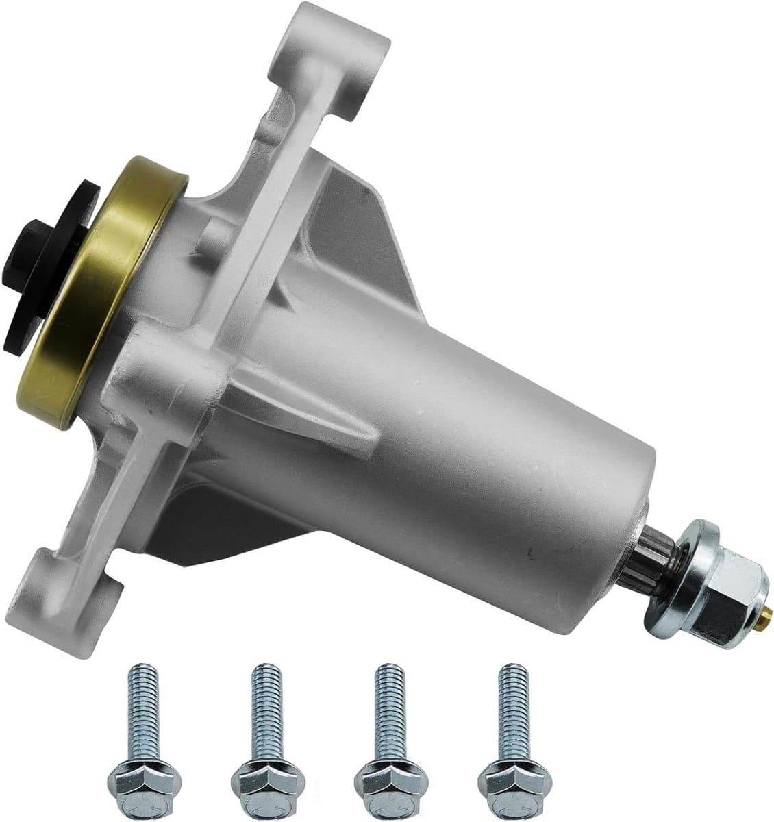 Maaias Assemblage - Vervangende Spil - Gazon Onderhoud - Duurzame Aluminium Constructie - 42-54 inch Dek - Metaal — afbeelding 1