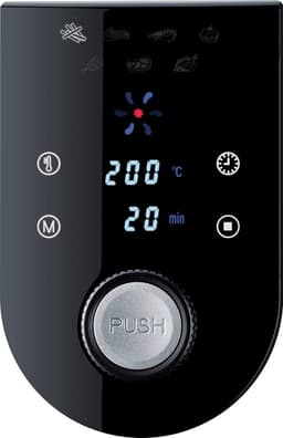 Heteluchtfriteuse XL - Compacte Allrounder - Gezond Bereiden - 7 Automatische Programma's - 5.2 Liter Volume - Zwart — thumbnail 3