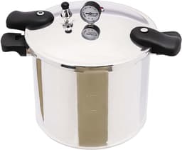 22 l pressure cooker, stainless steel pressure cookers, steam cooker, duukklo, tencere, pressure cooker, short handle, pressure cooker, kitchen, gas, cooking pan for family, hotels, kitchen — thumbnail 1