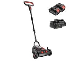 Elektrische Grasmaaier - Accu Grasmaaier - Gazon Onderhoud - Brushless Motor - 220mm Snijbreedte - Zwart