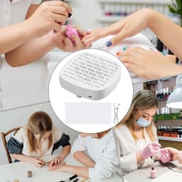 Nagelstofverzamelaar - Stofzuiger Manicure - Nagels Schoonmaken - Stil Luchtkanaal - 16 x 14 cm - Meerkleurig — thumbnail 4