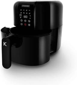 Airfryer Zonder Olie - Crispy Snacks - Gezond Koken - 8 Programma's - 3 Liter - Zwart — thumbnail 4