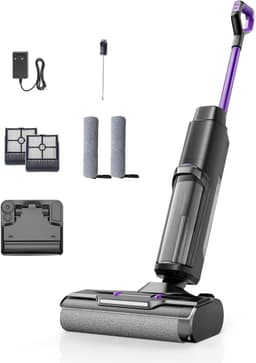 Snoerloze Stofzuiger - Vloerreiniger - Vloeren Schoonmaken - 3-in-1 Functionaliteit - 6.88 kg - Zwart — thumbnail 1