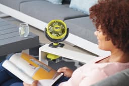 Draadloze 18V Klem Ventilator 10cm - Compacte & Draagbare Tafelventilator — thumbnail 4