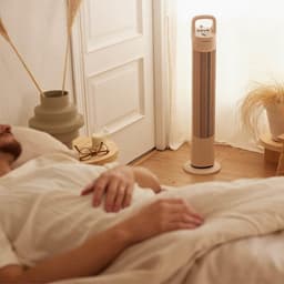Bladloze stromingsventilator met 3 snelheden, oscillatie en timer — thumbnail 3