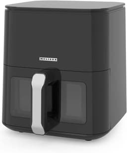 Digitale Heteluchtfriteuse - Airfryer XL - Gezond Frituren - Met Kijkvenster - 5 Liter - Zwart — thumbnail 5