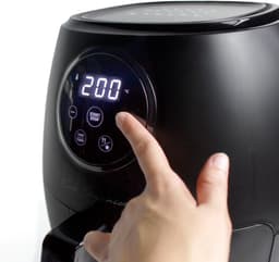 Heteluchtfriteuse - Airfryer - Gezond Koken - Olievrij - 35 Liter - Zwart — thumbnail 5