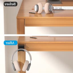Universele hoofdtelefoonhouder voor aan de muur, sterke kleefband, ideaal voor gaming en bureaugebruik — thumbnail 5