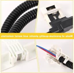 Washer Cover Sluiting met Slotgesp, Vervangingsonderdeel voor Wasmachines, Geschikt voor Diverse Modellen en Merken, Duurzaam en Weerbestendig — thumbnail 3