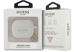 Guess Charms Silicone Case voor Apple Airpods 3 - Grijs — thumbnail 2