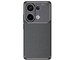 Beline Carbon - Etui - Xiaomi Redmi Note 13 Pro - Bescherming - Zwart