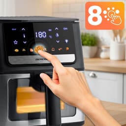 Berdsen BD-655 - Heteluchtfriteuse - 6,5L - 1700W - Zwart — thumbnail 3
