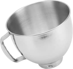 Roestvrijstalen Mengkom - Bakkom Keuken - Bakken en Mixen - Oven en Vriezerbestendig - 5 Liter Capaciteit - Zilver — thumbnail 1